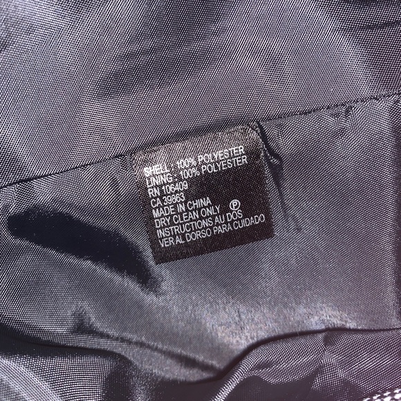 New TAHARI Black White belted BLAZER 6 - Picture 6 of 6